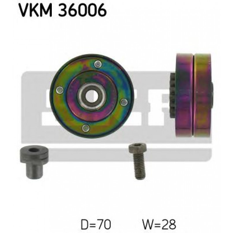 VKM 36006 SKF Обводний ролик
